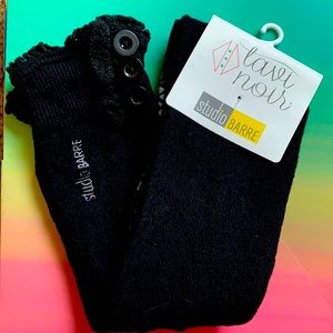 Studio Barre Tavi Noir knee high sock